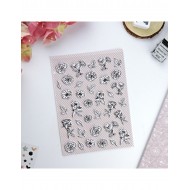 Camelias Puffy stickers set