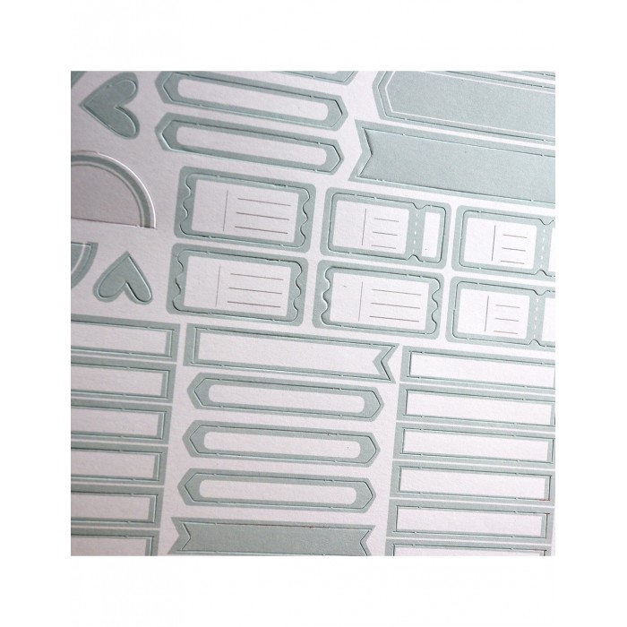 Recortables para journaling y Scrap Aluacid Mint