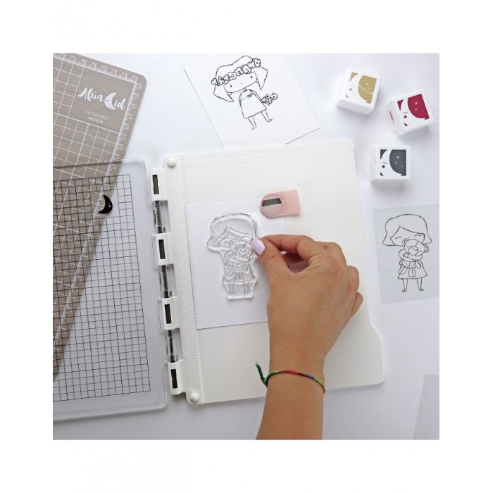 Placa de Estampar Magnetica, CocoStamp Aluacid