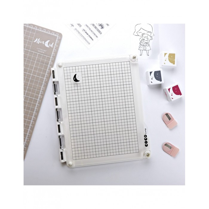 Placa de Estampar Magnetica, CocoStamp Aluacid