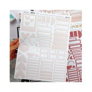 Recortables para journaling y Scrap Aluacid Rosa