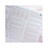 Recortables para journaling y Scrap Aluacid Rosa