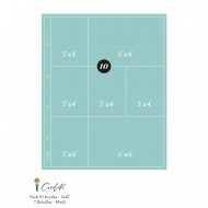 Fundas para Álbumes de 9"x12" con 7 Bolsillos-Modelo 1 Cocoloko