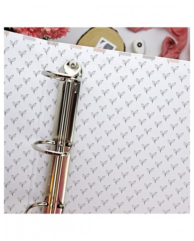 Carpeta 9x12 binder Cuadros Aluacid