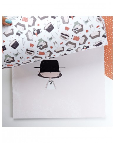 Bloc de papeles 12x12" 36 papeles colección Destino Aluacid