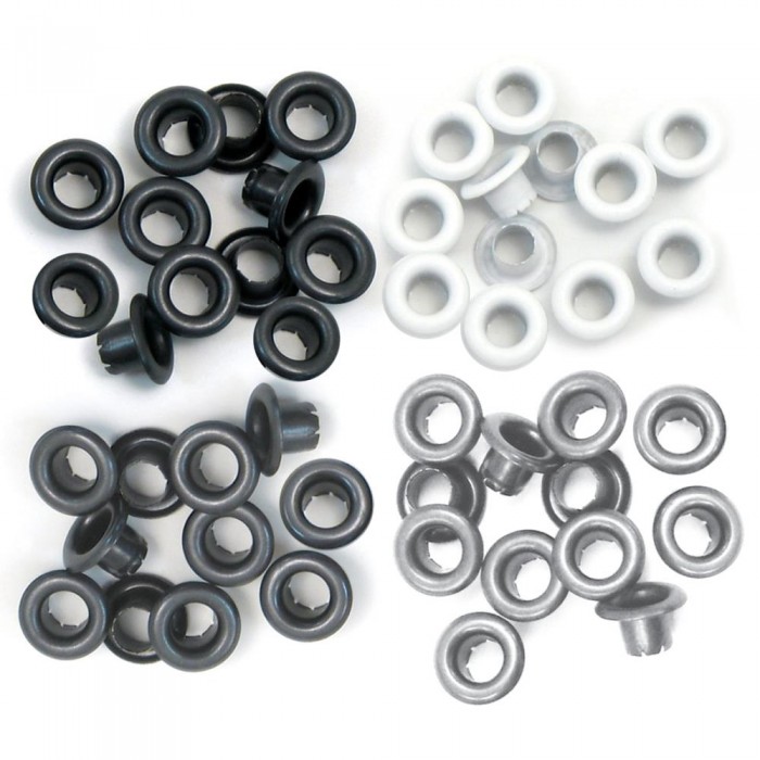Eyelets We R Standard 60/Pkg grises