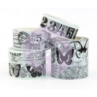 PRIMA TRAVELER'S JOURNAL - WASHI TAPEX4