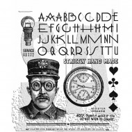 Sello de Caucho Tim Holtz Cling Stamps 7"X8.5" The Inspector