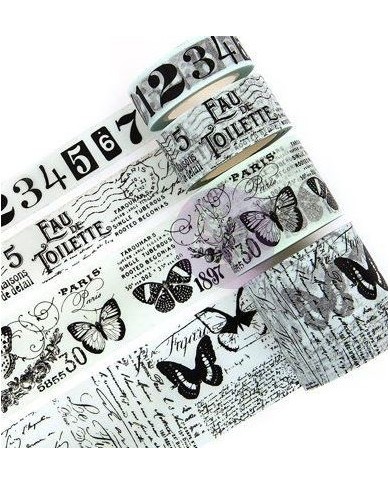 PRIMA TRAVELER'S JOURNAL - WASHI TAPEX4