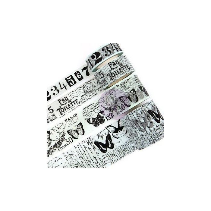 PRIMA TRAVELER'S JOURNAL - WASHI TAPEX4