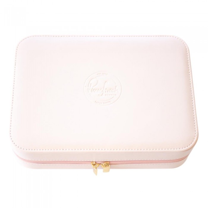 Pinkfresh Studio Faux Leather Ink Cube Holder Zipper Box