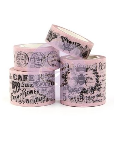 PRIMA TRAVELER'S JOURNAL - WASHI TAPEX4