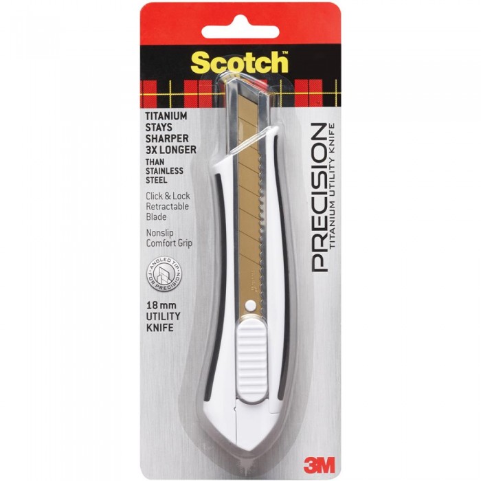 Trincheta o cuhcillo de excelente calidad Scotch Titanium