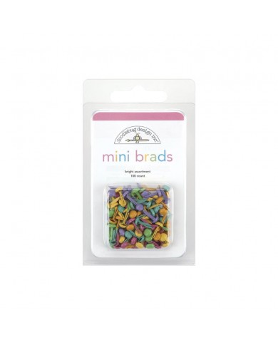 Mini Brads Doodlebug  .125" 100/Pkg