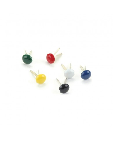 Creative Impressions Mini Metal Primary Paper Fasteners 3mm 100/Pkg