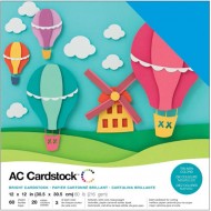 Cartulina texturizada Precision Variety Cardstock 12"X12" 60/Pkg Colores brillantes