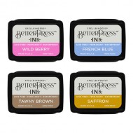 NATURE TONES BETTERPRESS INK MINI SET - 4 PACK BPI-002