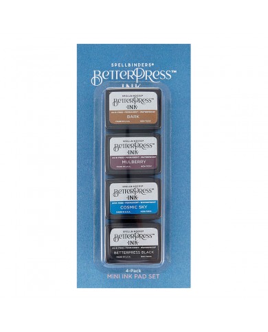 REGAL TONES BETTERPRESS INK MINI SET - 4 PACK BPI-003