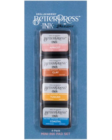 DESERT SUNSET BETTERPRESS INK MINI SET - 4 PACK
