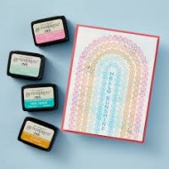 Placa para Better Press ARCHED MESSAGES REGISTRATION PRESS PLATE & DIE SET FROM THE CHEERS TO YOU COLLECTION