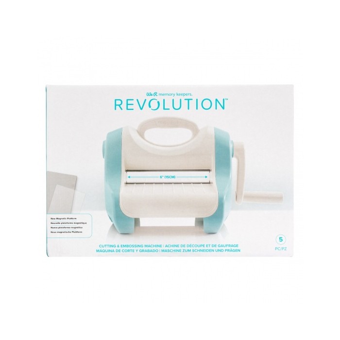 Maquina Troqueladora We R Memory Keepers Starter Kit Máquina de Troquel y Grabado Revolution