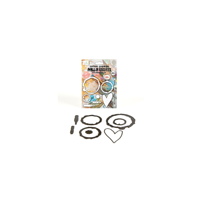 Troquel aallandcreate nro35 - Die-Cutting Die Set - Heartnook