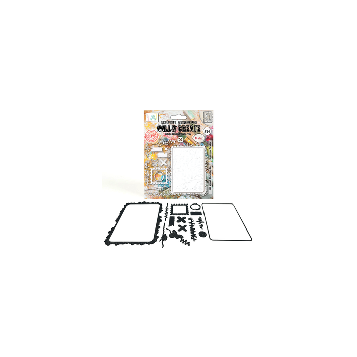 Troquel aallandcreate nro34 - DIE-CUTTING DIE SET - SKYCROSSED PARADISE