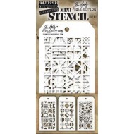 TIM HOLTZ MINI STENCIL SET NR 41