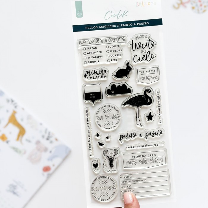 Sellos de Scrapbooking PASITO A PASITO