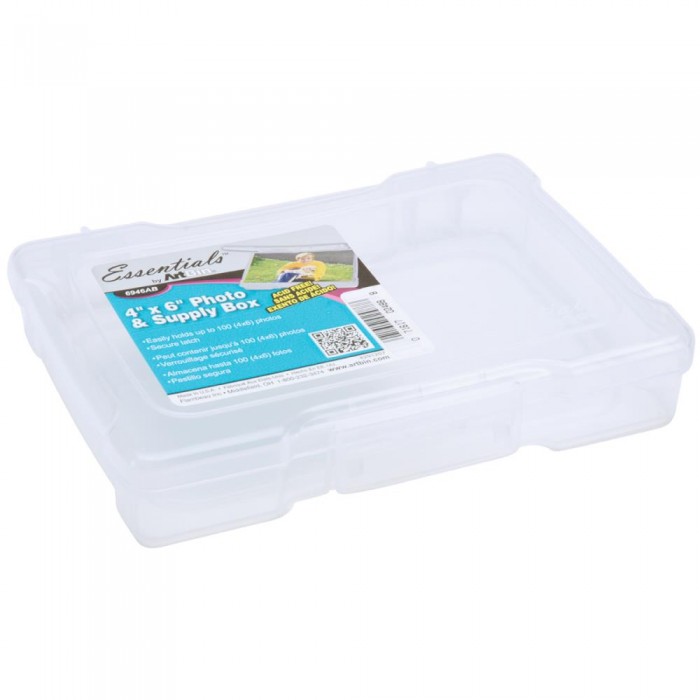 Caja contenedor 6x4 ArtBin Transparente