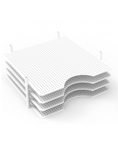 Organizador multiuso con 4 bandejas We R Memory Keepers