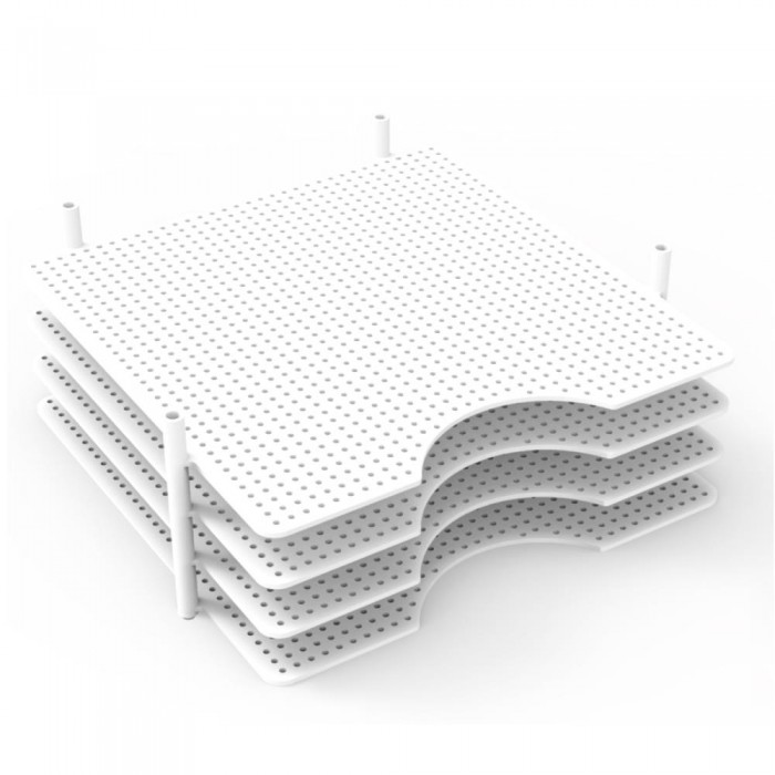 Organizador multiuso con 4 bandejas We R Memory Keepers