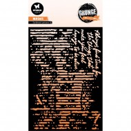 Stencil Studio Light Grunge 5.9"X8.25"  Nr. 233, Cardboard Patterns