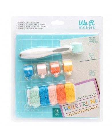 KIT con Herramineta perforadora We R Sew Easy Kit