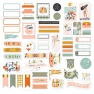 Die cuts Lettering con foil Pensacola de Mintopía