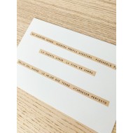 Washi tape Pensacola frases 6