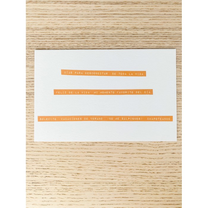 Washi tape Pensacola frases 5
