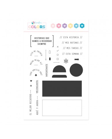 Sello Kimidori Colors Todo empieza aquí