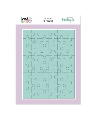 Troquel Puzzle 6"x8" Back to Basics