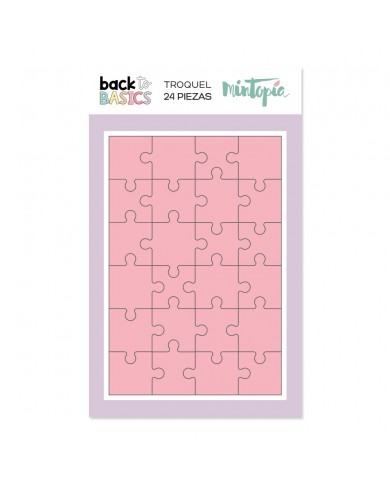 Troquel Puzzle 4"x6" Back to Basics