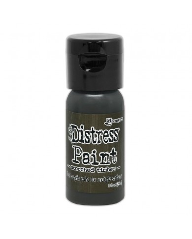 Tim Holtz Distress Paint Flip Top 1oz Scorched Timber TDF 83481