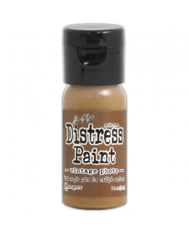 Tim Holtz Distress Paint Flip Top 1oz Vintage photo TDF 53354