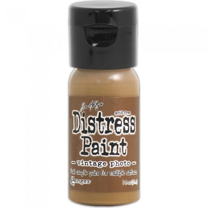 Tim Holtz Distress Paint Flip Top 1oz Vintage photo TDF 53354