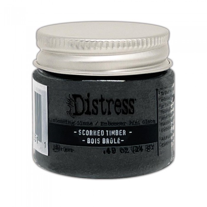Tim Holtz Distress Embossing Glaze Scorched Timber TDE 83511