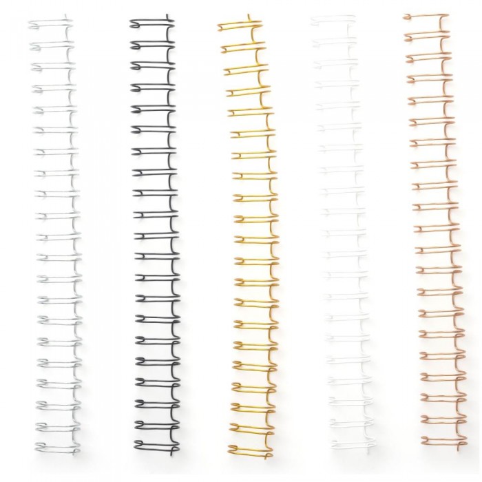 Espirales metalicos para encuadernar ACCESSORY - WR - CINCH - BINDING WIRE - METALLIC (30 PIECE) 60000850