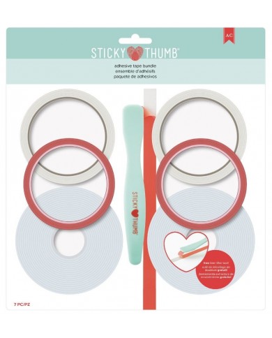 Pack de Pegamentos Sticky Thumb Adhesive Tape Bundle
