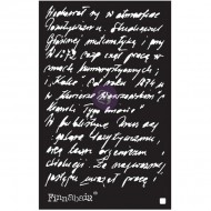 Finnabair Stencil 15x23 cmts -Ghostwriter