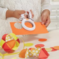 Fiskars Squeeze Punch X-Large SQXL 7414 Round 'n Round, 2"