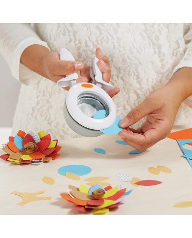 Fiskars Squeeze Punch X-Large SQXL 7414 Round 'n Round, 2"