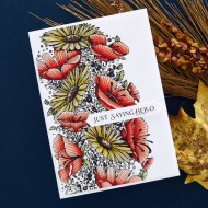 PRESS PLATE SUNFLOWER BORDER (BetterPress) BP-093